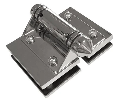 Glasshengsel for bassenggjerde